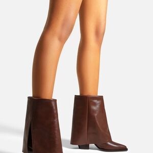 AREZZO- Bianca Mid Block Boot